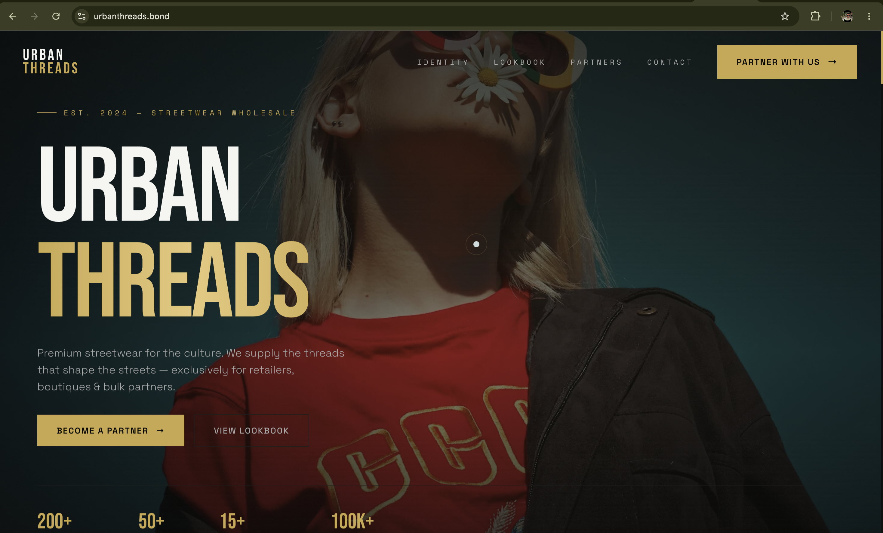 Urban Threads project screenshot